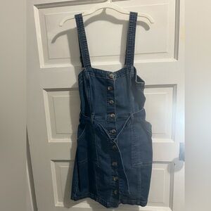 H&M Blue Denim Mini Dress